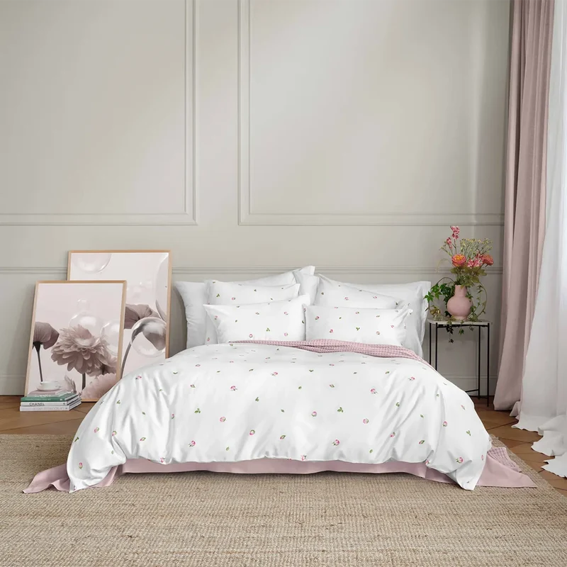 Satin Bettwäsche "Jeunesse Blanc"