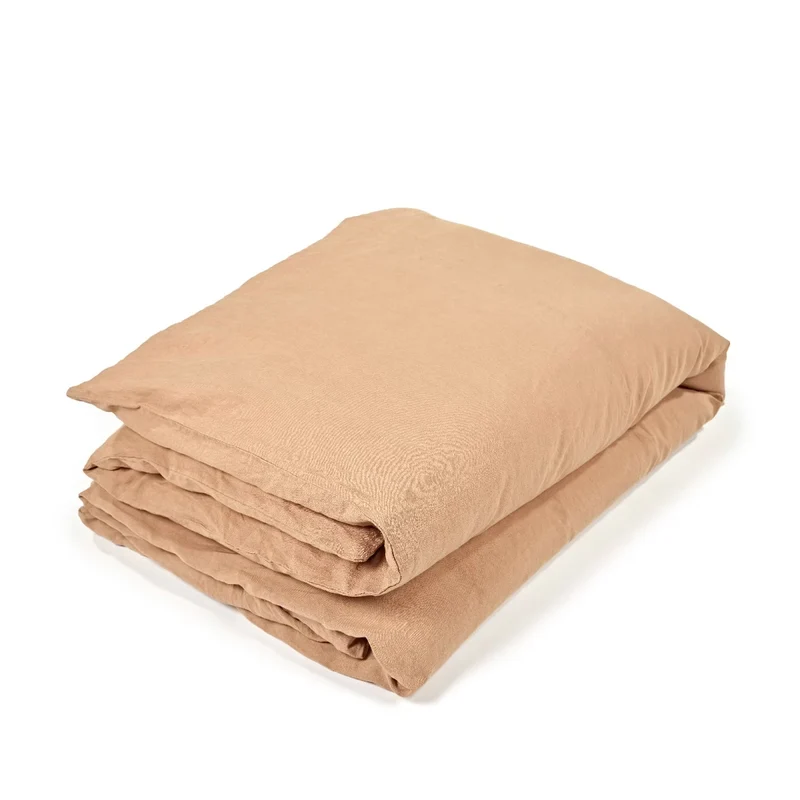 Leinenbettwäsche vorgewaschen "Cinnamon"