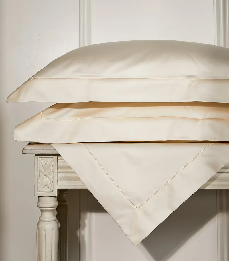 Satin Bettwäsche Giza Cotton "Bourdon Naturel"