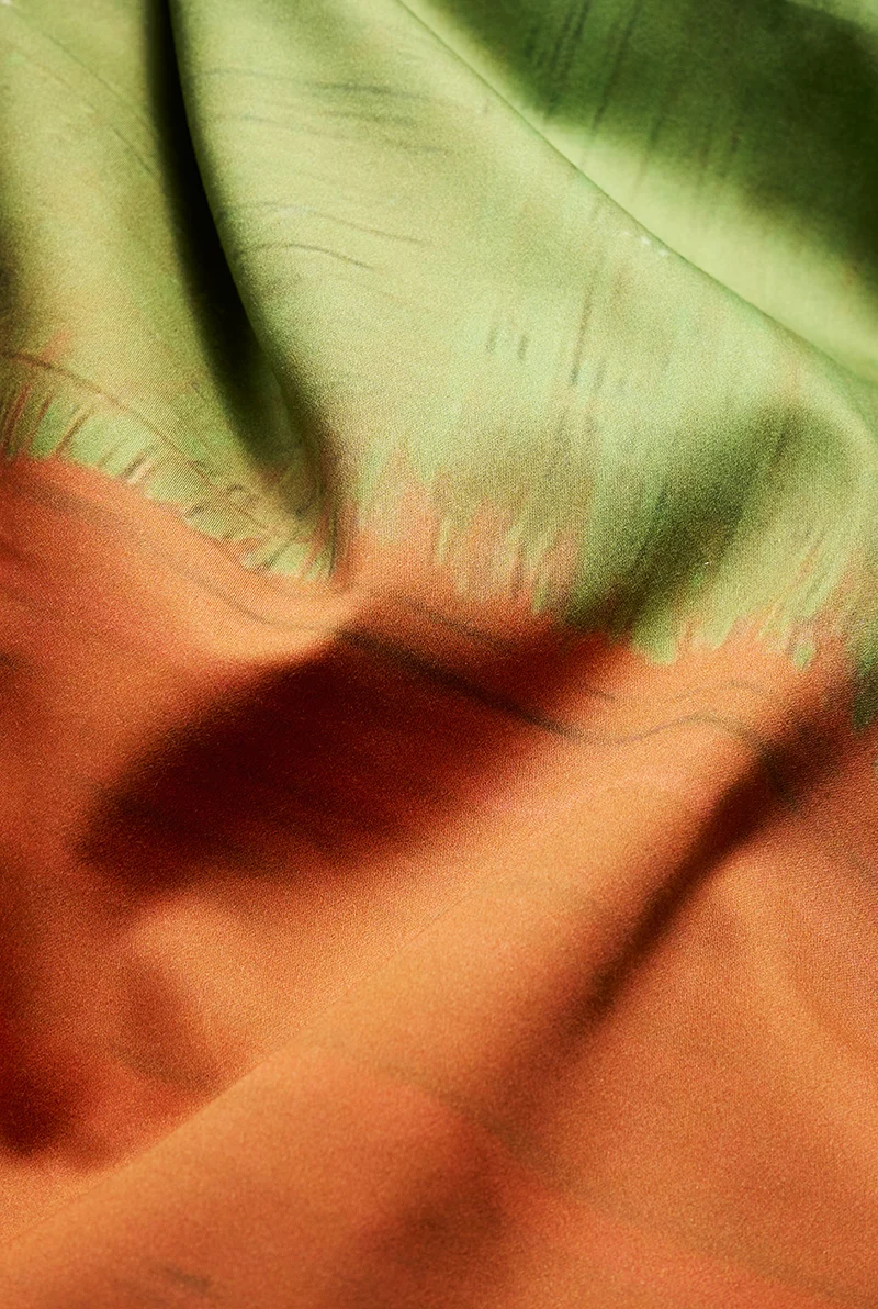 Artist Bedding "Earthy Green" by Kleopatra Moursela