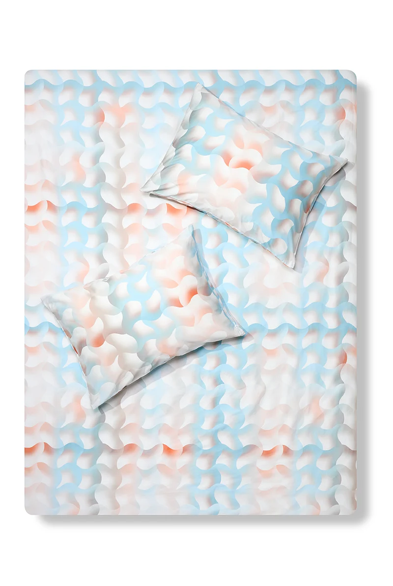 Artist Bedding "Wavy Plaidy" by Charlotte Gentsch