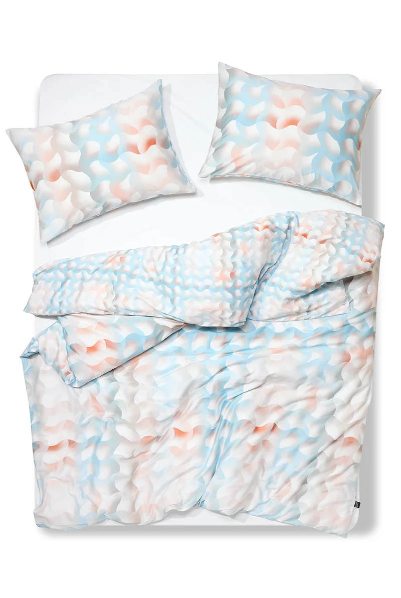 Artist Bedding "Wavy Plaidy" by Charlotte Gentsch