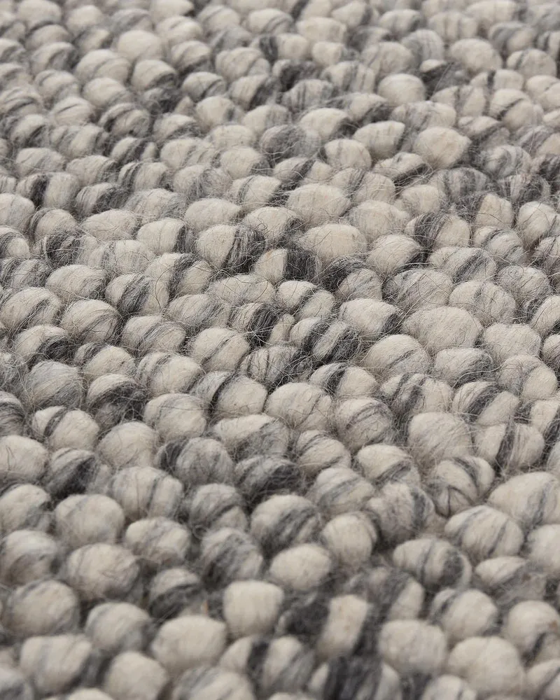 Teppich Ravi [Eierschale/Grau]