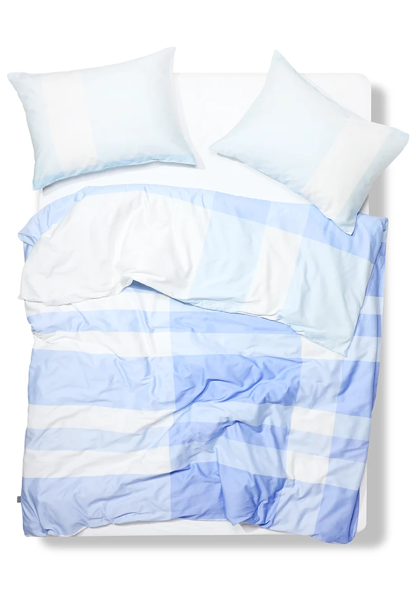 Artist Bedding "Tartzan Blue Haze" by Michele Rondelli