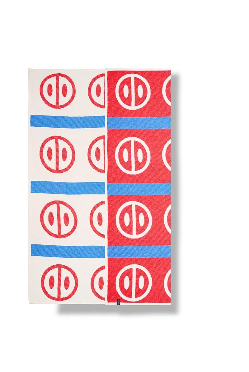 Cotton Blanket "Lappland" by Nathalie Du Pasquier & George Sowden