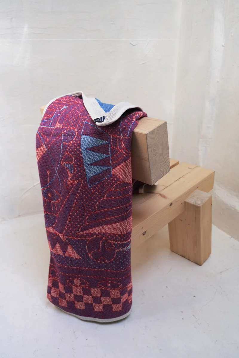 Cotton Blanket “Vision” by Yoaz