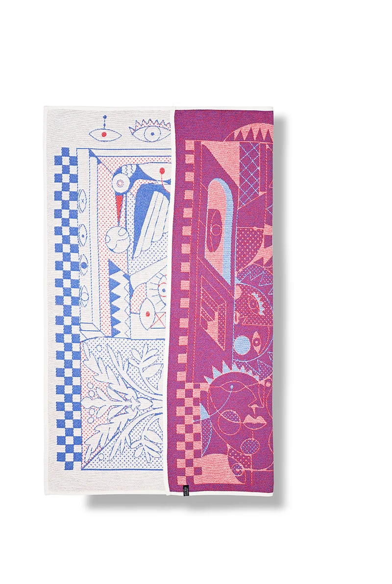 Cotton Blanket “Vision” by Yoaz
