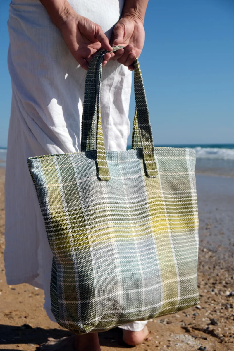 Beach Bag Marco Polo in Aqua