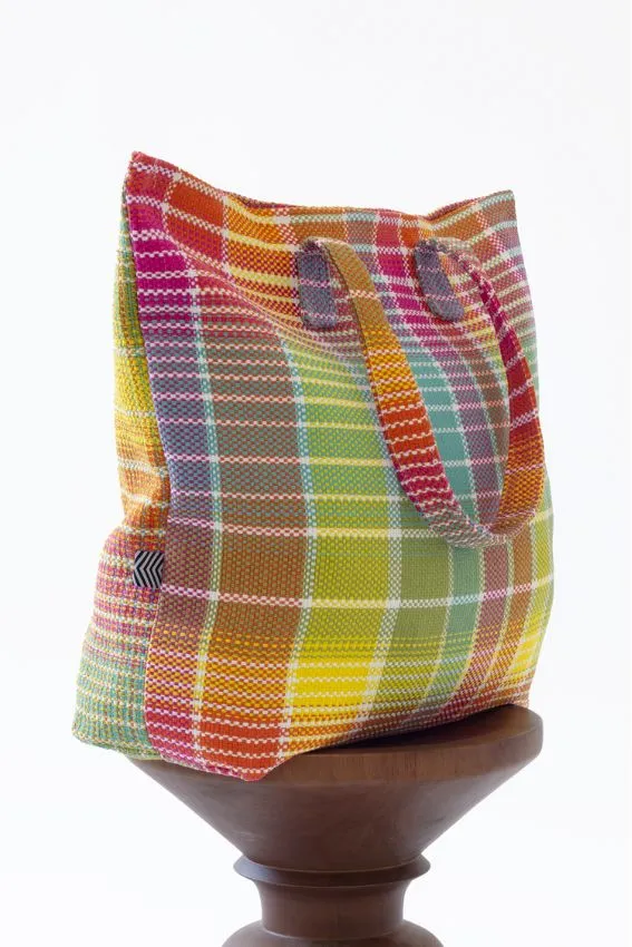 Beach Bag Marco Polo in Multicolour Iris Weave