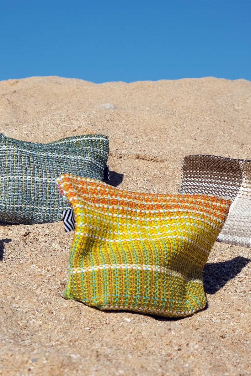 Beach Bag Marco Polo in Multicolour Iris Weave