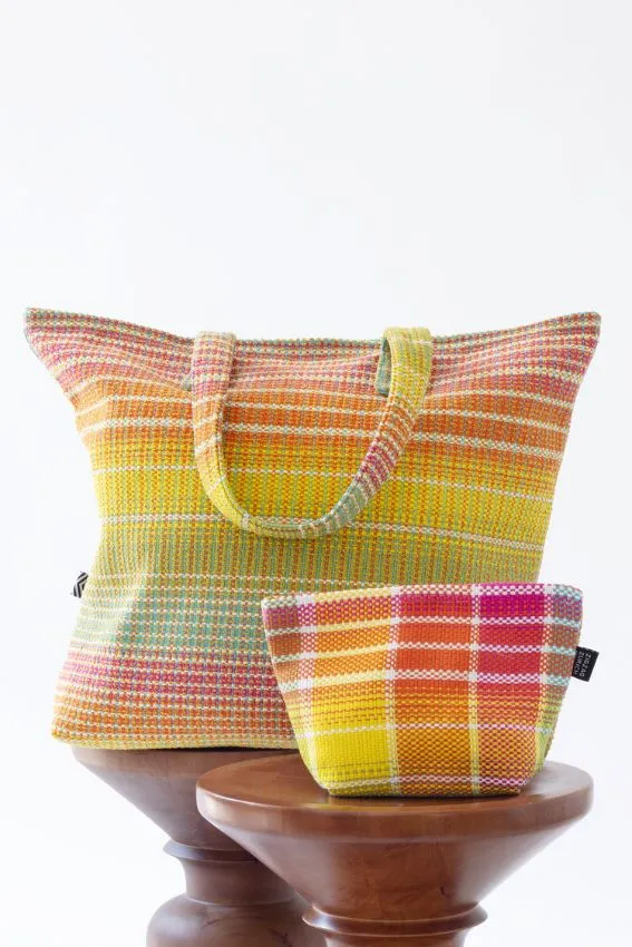 Beach Bag Marco Polo in Multicolour Iris Weave