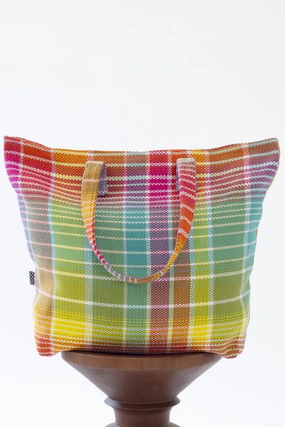 Beach Bag Marco Polo in Multicolour Iris Weave
