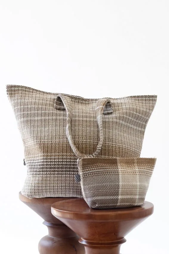 Beach Bag Marco Polo in Desert Brown Color