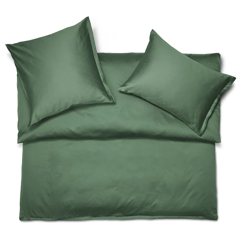Satin Bettwäsche "Noblesse Uni" 48 Farben