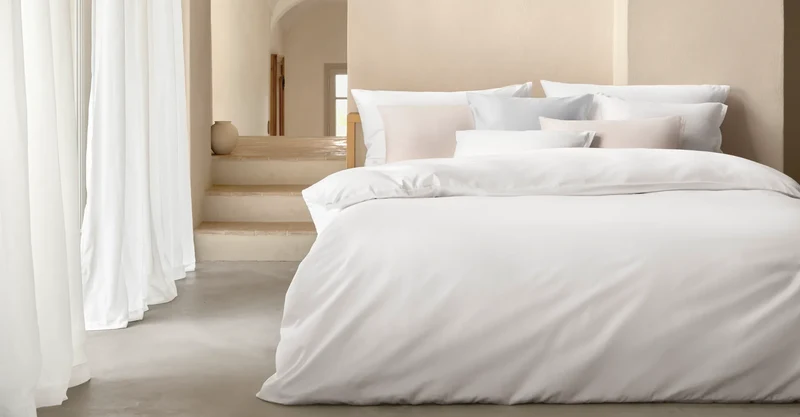 Satin Bettwäsche "Noblesse Uni" 48 Farben
