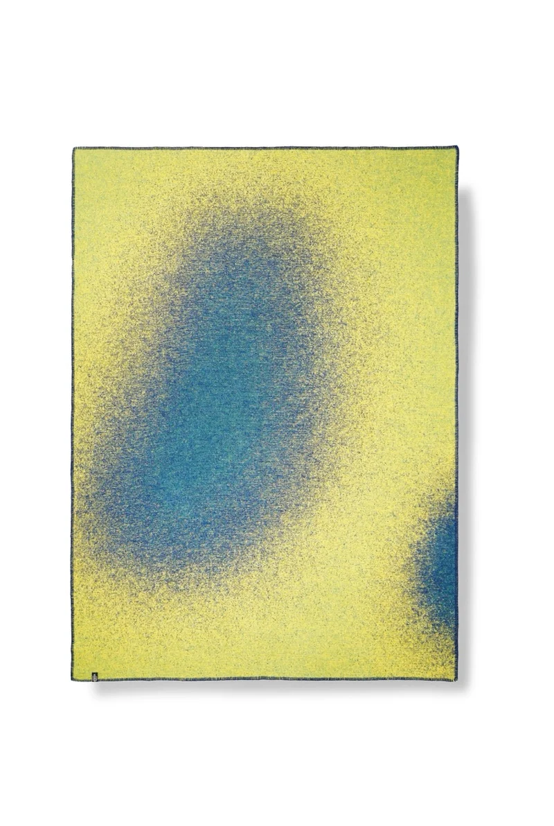 Wool Blanket "Aura" by Michele Rondelli