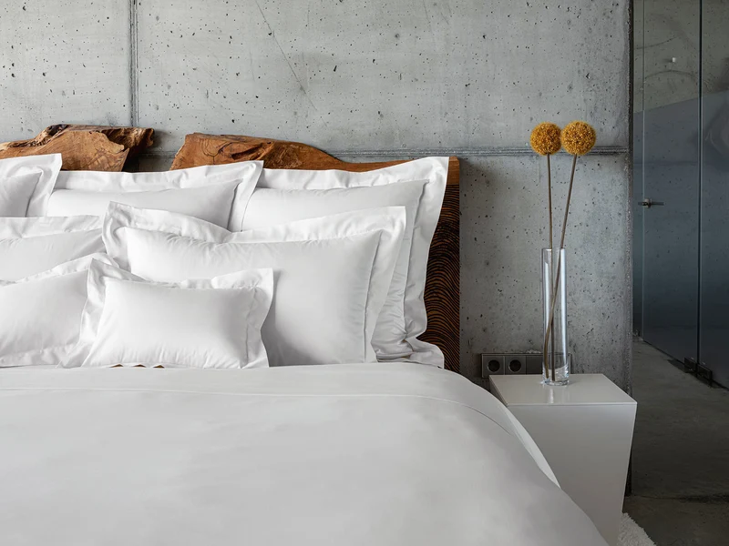 Satin Bettwäsche 1000 TC "Capela White"