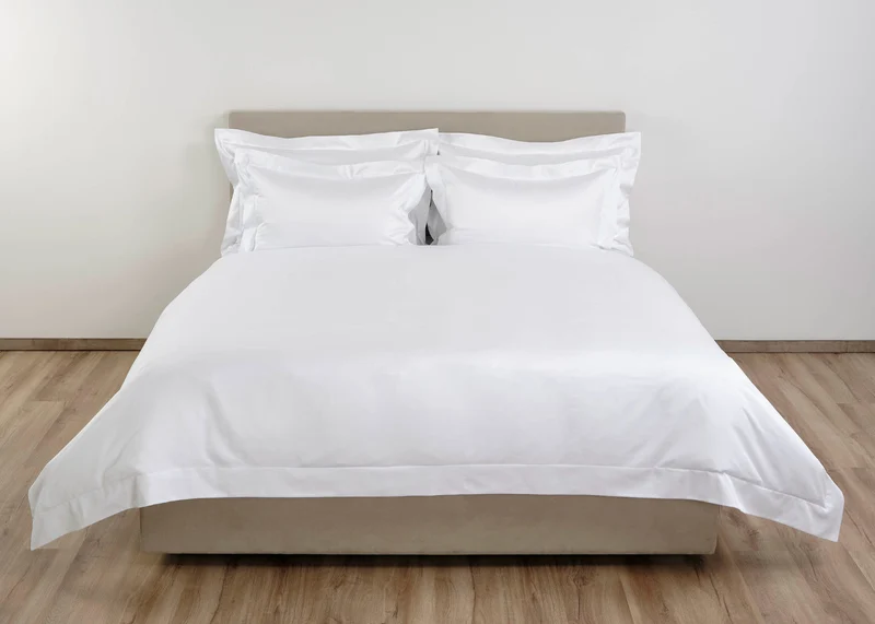 Satin Bettwäsche 1000 TC "Capela White"