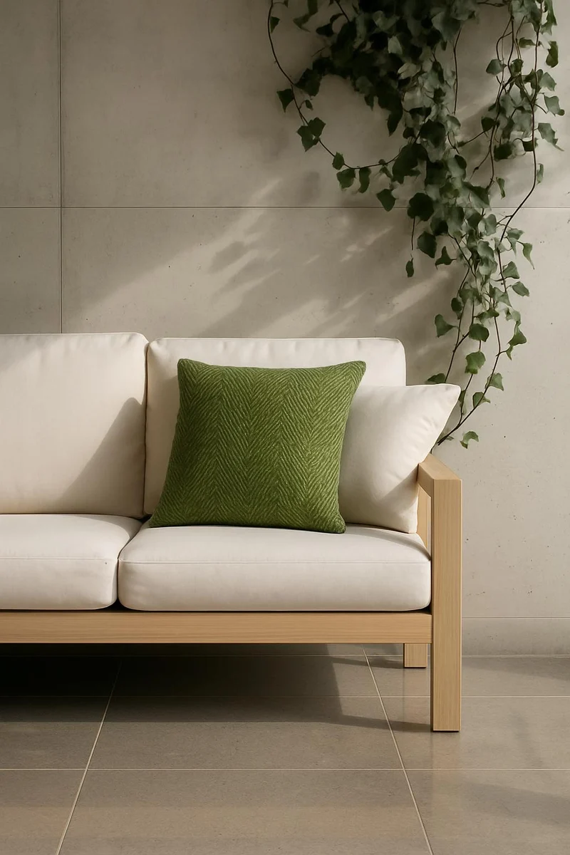 Outdoor / Indoor Cushion "Maffeo" - Green