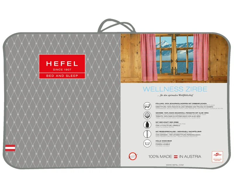 Kopfkissen "Wellness Zirbe"