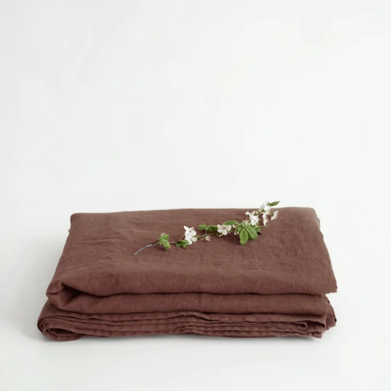 Leinen Bettlaken