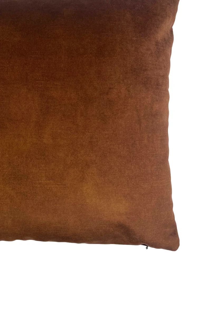 Velvet Cushions "Casino" - Terra