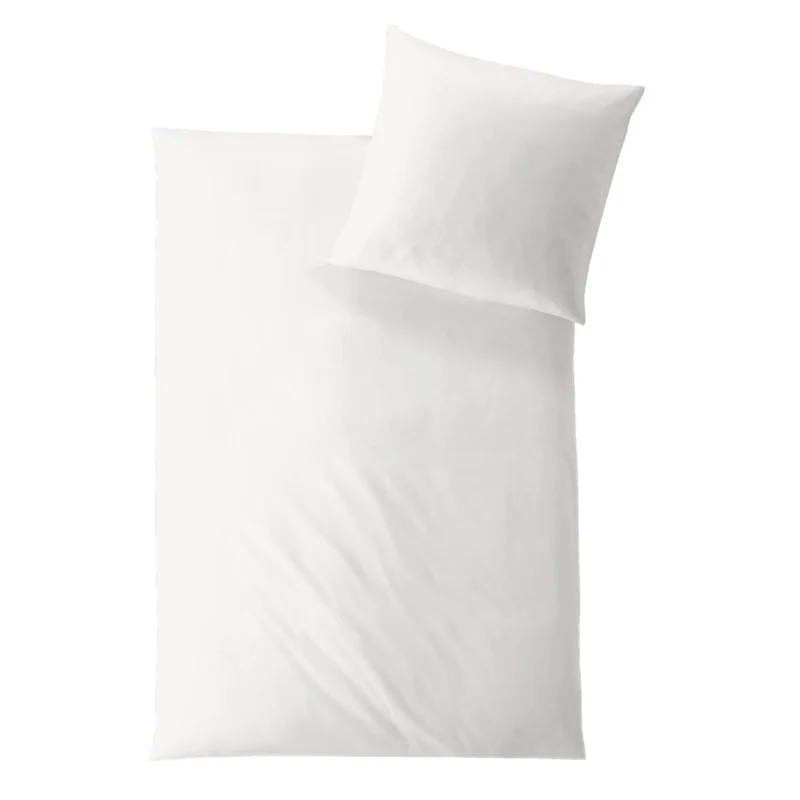 Satin Bettwäsche "Tencel" weiß
