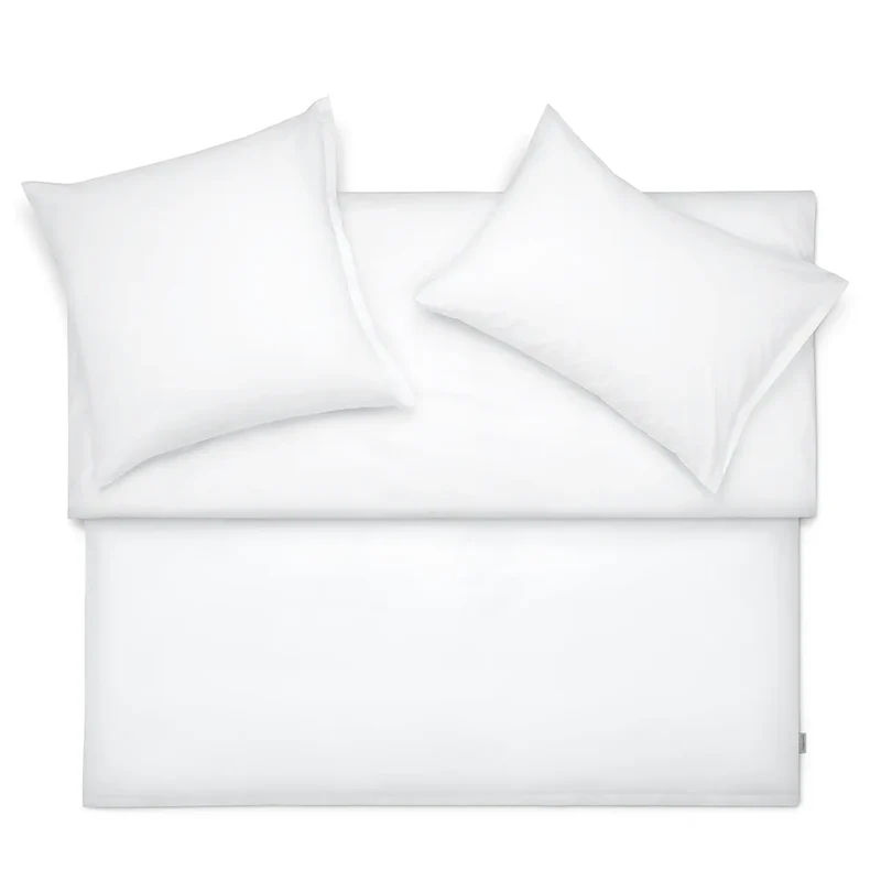Cozy Perkal Bettwäsche Cotton & Modal "BEN", White