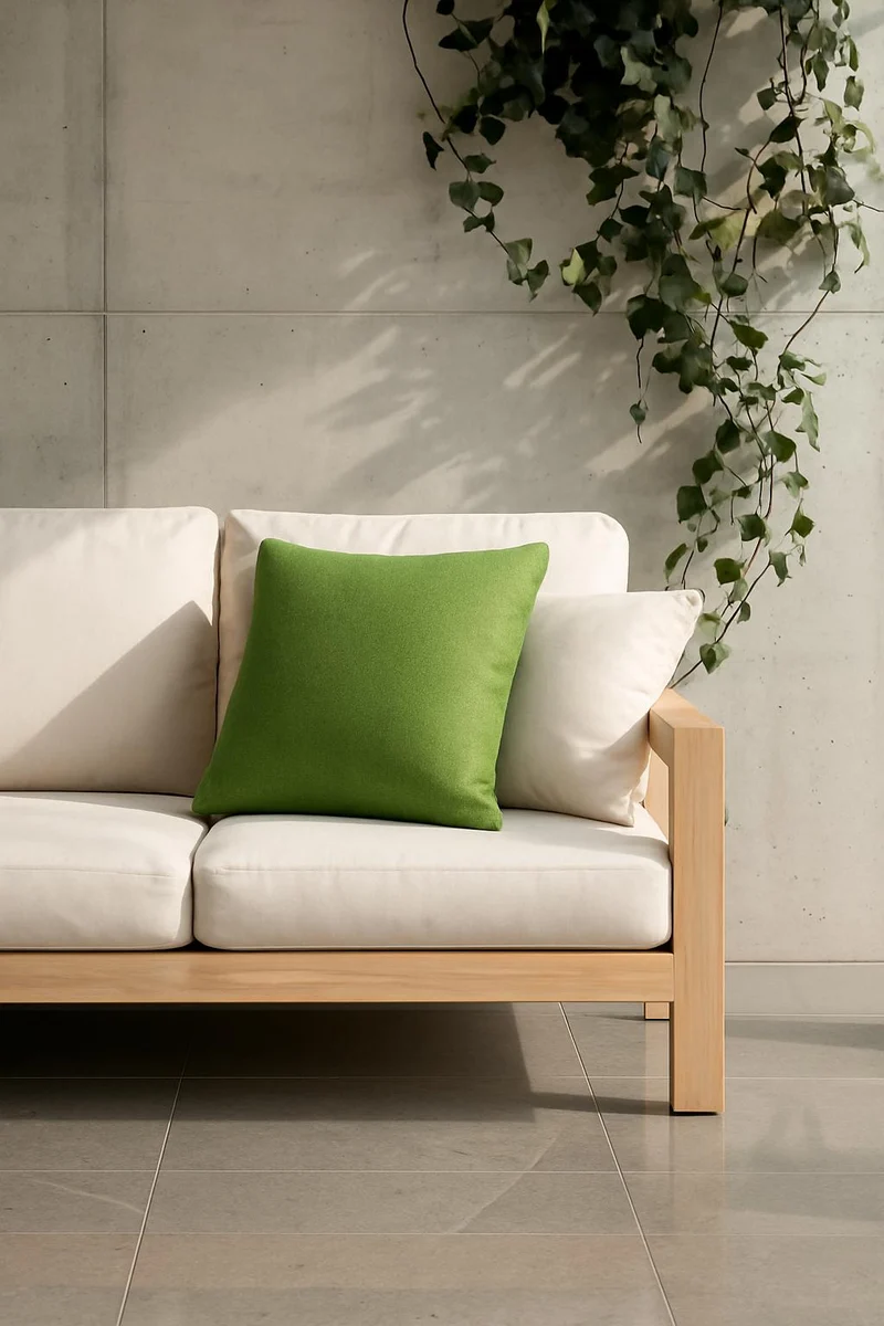 Outdoor / Indoor Cushion "Columbus" - GreenTea
