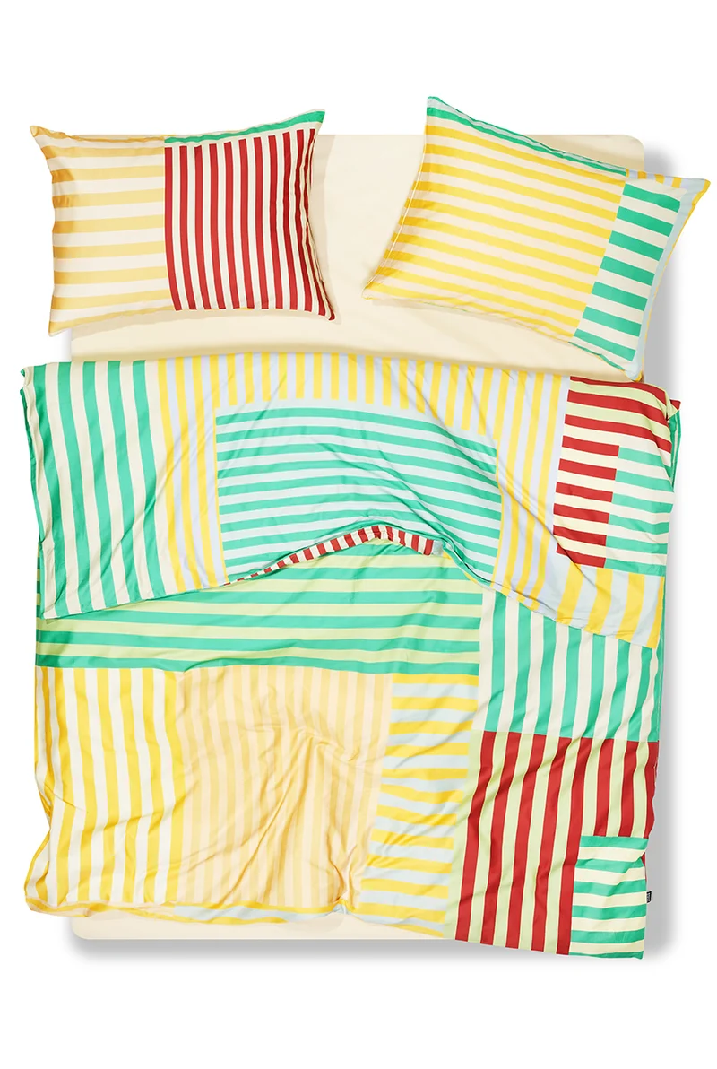 Artist Bedding "Aligned 2" by Céline Cornu