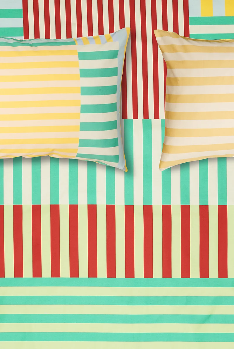 Artist Bedding "Aligned 2" by Céline Cornu