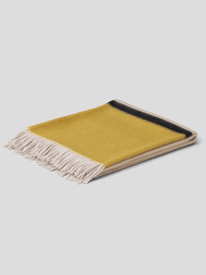 Kaschmir Plaid "Arran French Gold Black"