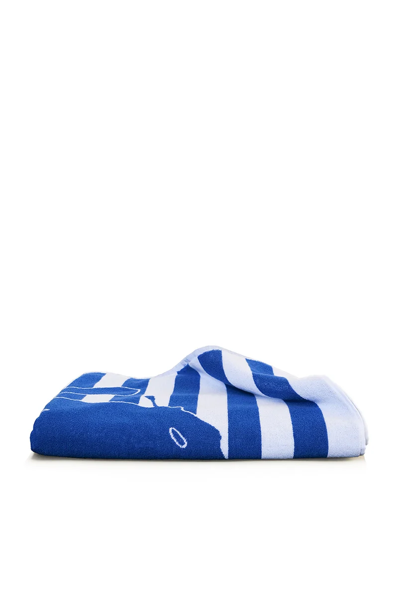 Beach Towel "Bell Aura " St Moritz x ZigZagZurich - XL 100% Cotton