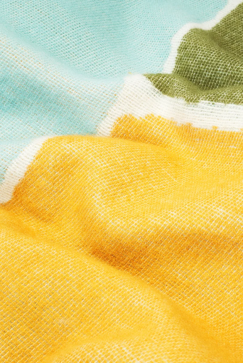 Wool Blanket "Mayen" by Kleopatra Moursela