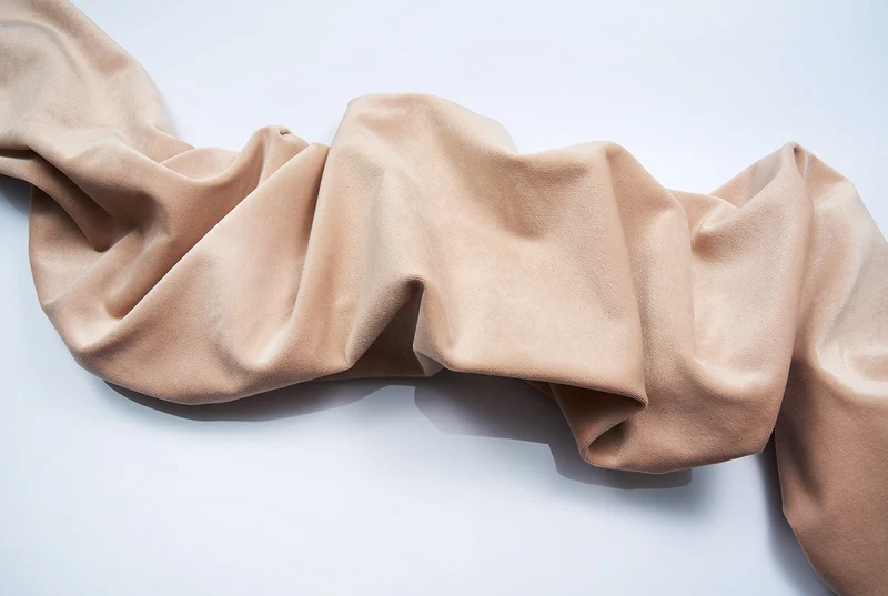 Velvet Curtain in Blush Color - Extra Wide