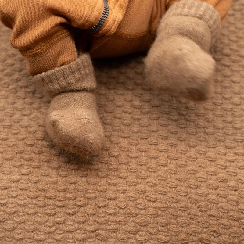 Kamel Strick Baby-/Kinder-Decke