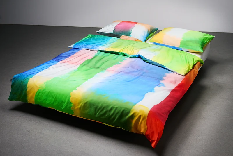 Artist Bedding "Tartanic Panic" by Michele Rondelli & Dario Cortese