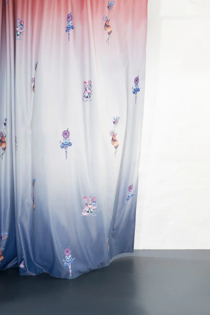 Kids Blackout Curtain "Made in Flowers" by Karina Eibatova