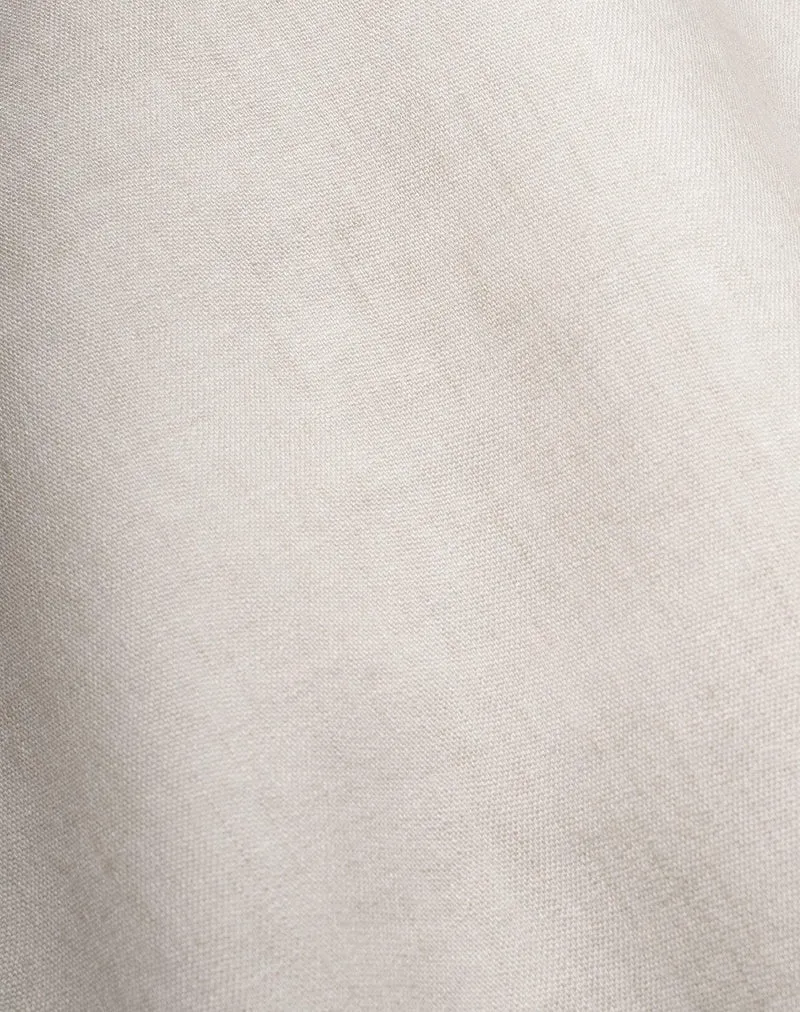 Linen Bedding Two Tone Stonewashed in Nature Color