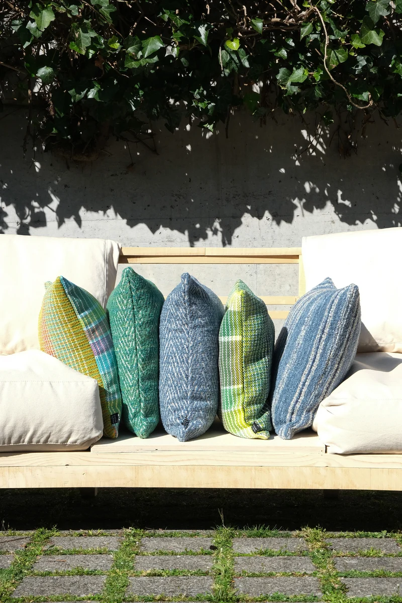 Outdoor / Indoor Cushion "Marco Polo" - LakeGreen