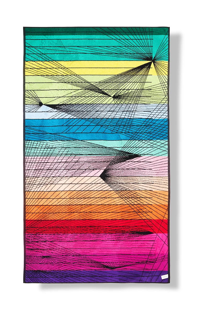 Beach Towel “FERIA” BY LIZ COLLINS - XL 100% Cotton