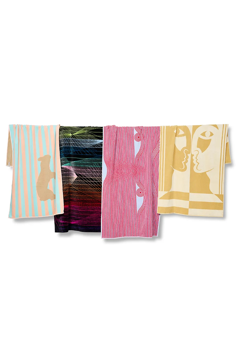 Beach Towel “FERIA” BY LIZ COLLINS - XL 100% Cotton