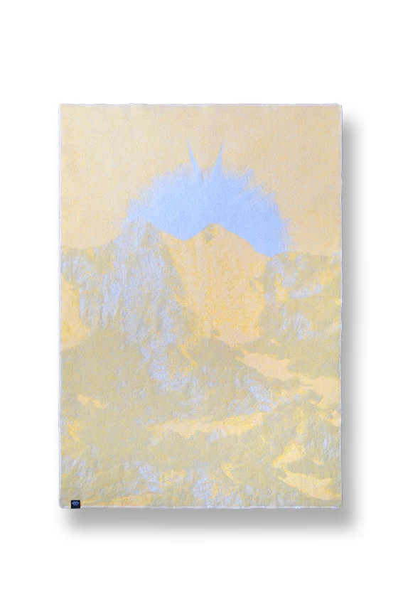 Wool Blanket "Piz Nair" by St Moritz x ZigZagZurich