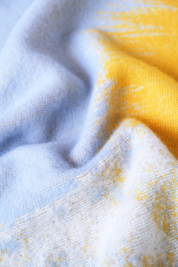 Wool Blanket "Piz Nair" by St Moritz x ZigZagZurich