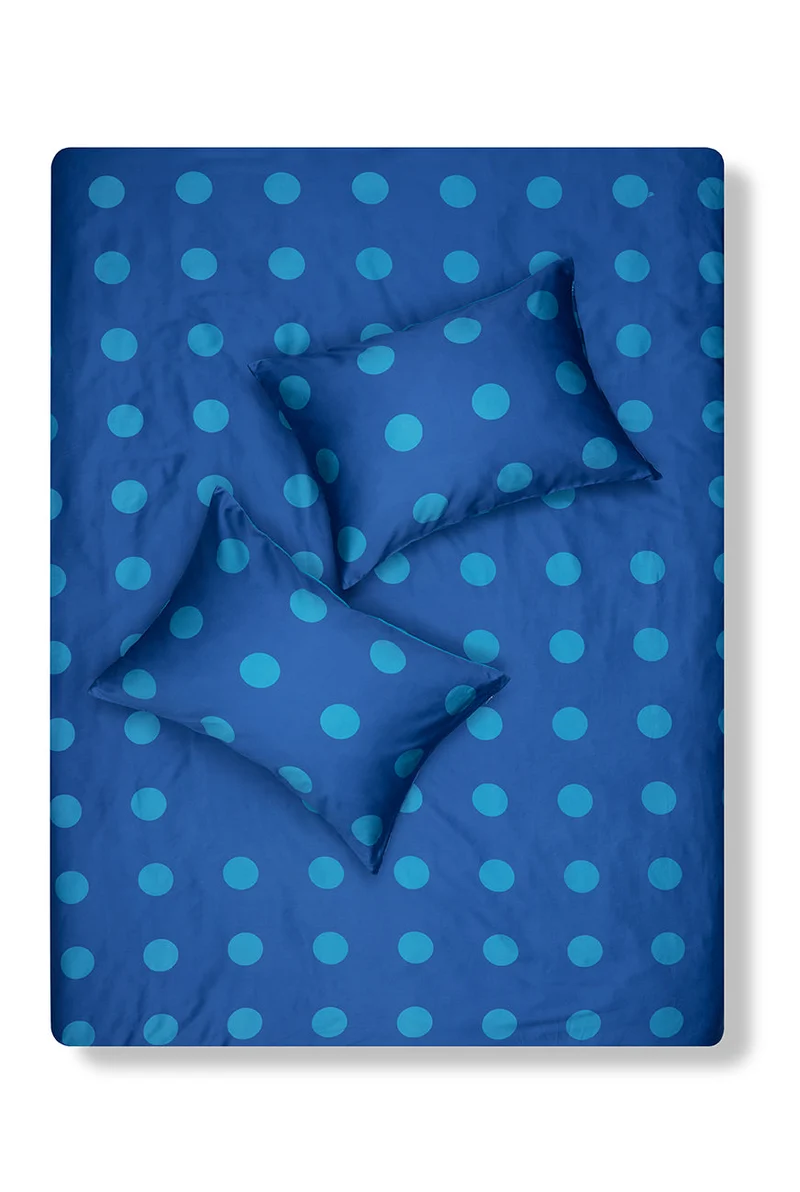 Artist Bedding Collection "Polka Stripe Petrol" by Michele Rondelli