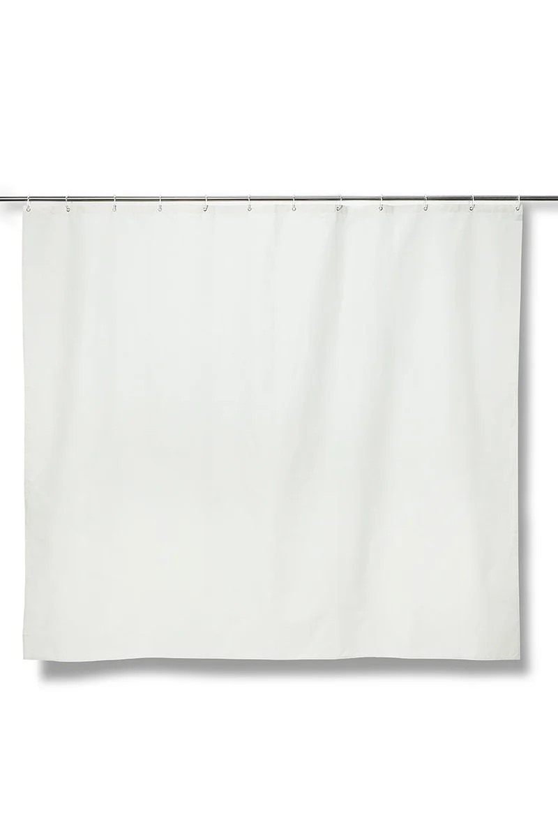 Linen Shower Curtain in Chalk White in 4 Sizes