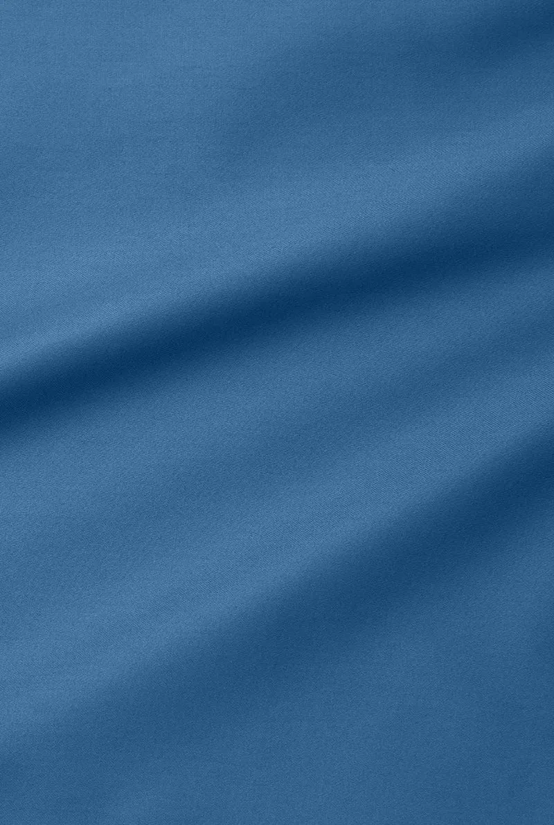 Egyptian Cotton Sateen Bedding in Blue Color