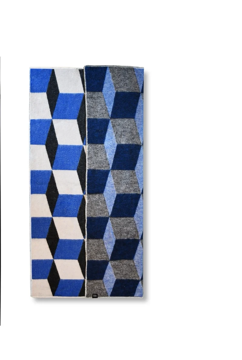 Wool Blanket "Molecula II" by Kunsthaus Zürich x ZigZagZurich