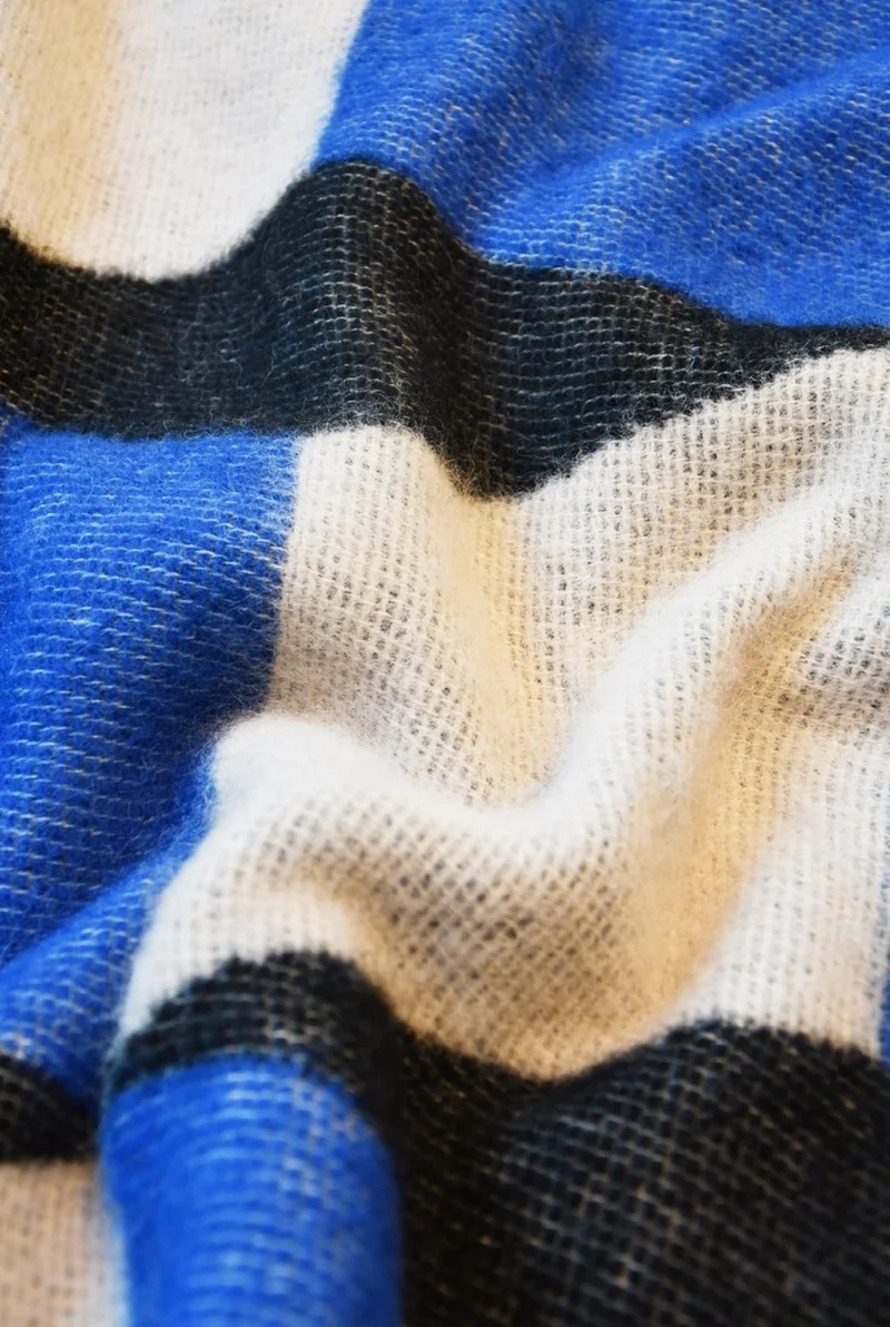 Wool Blanket "Molecula II" by Kunsthaus Zürich x ZigZagZurich