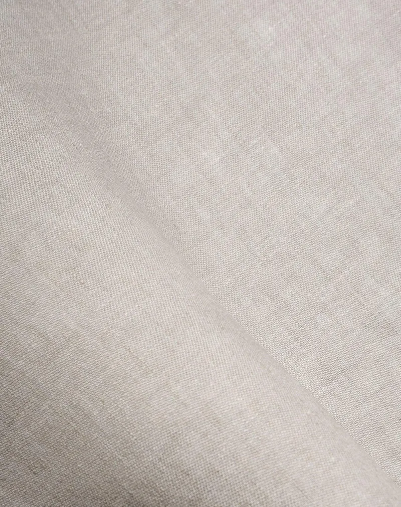 Linen Bedding Two Tone Stonewashed in Grey Color